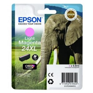 Foto principale Cartuccia originale Epson C13T24364010 24 XL Elefante MAGENTA CHIARO