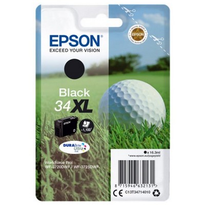 Foto principale Cartuccia originale Epson C13T34714010 34 XL Pallina da Golf NERO