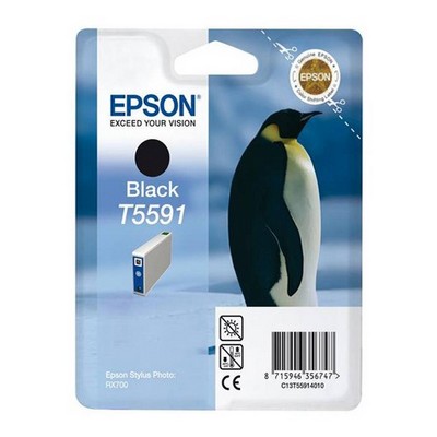 Foto principale Cartuccia originale Epson C13T55914010 T5591 Pinguino NERO