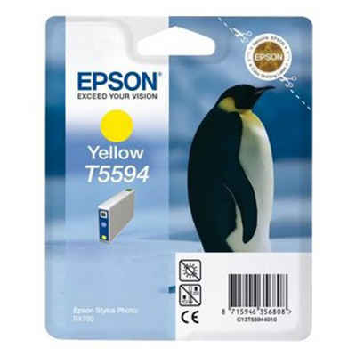 Foto principale Cartuccia originale Epson C13T55944010 T5594 Pinguino GIALLO