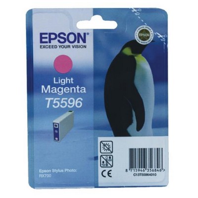 Foto principale Cartuccia originale Epson C13T55954010 T5595 Pinguino CIANO CHIARO