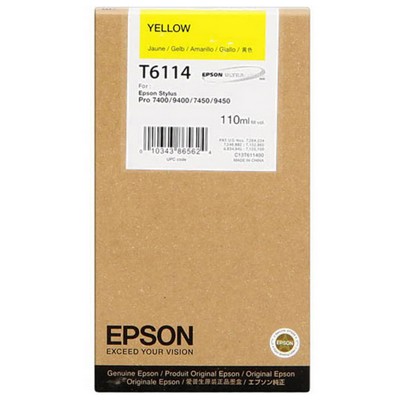 Foto principale Cartuccia originale Epson C13T611400 T6114 GIALLO