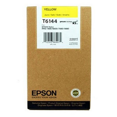 Foto principale Cartuccia originale Epson C13T614400 T6144 GIALLO