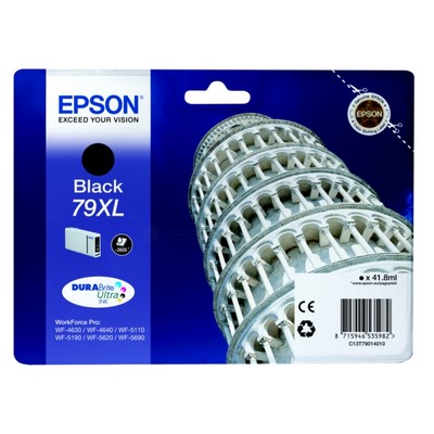 Foto principale Cartuccia originale Epson C13T79014010 79 XL Torre di Pisa NERO