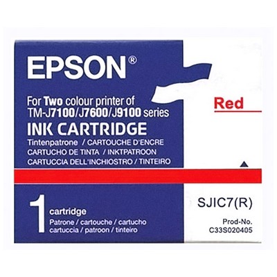 Foto principale Cartuccia originale Epson C33S020405 SJIC7R ROSSO