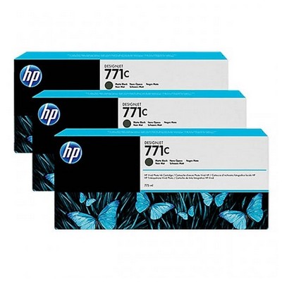 Foto principale Cartuccia originale Hp B6Y31A Multipack 771C (Conf. da 3 pz.) NERO