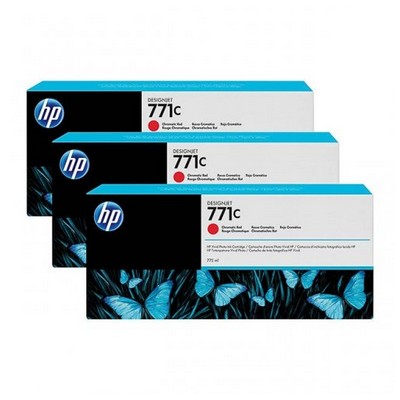 Foto principale Cartuccia originale Hp B6Y32A MUltipack 771C (Conf. da 3 pz.) ROSSO