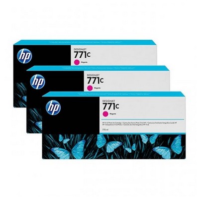 Foto principale Cartuccia originale Hp B6Y33A Multipack 771C (Conf. da 3 pz.) MAGENTA