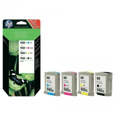 Foto principale Cartuccia originale Hp C2N93AE Multipack 940XL (Conf. da 4 pz.) NERO+COLORE