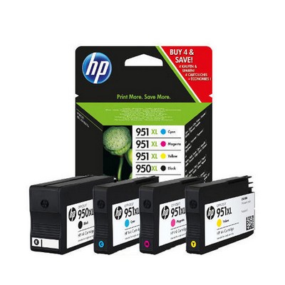 Foto principale Cartuccia originale Hp C2P43AE Multipack 950XL/951XL (Conf. da 4 pz.) NERO+COLORE