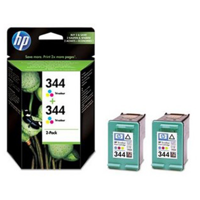 Foto principale Cartuccia originale Hp C9505EE Multipack 344 (Conf. da 2 pz.) COLORE