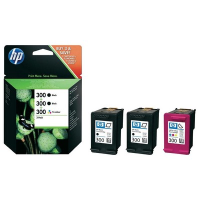 Foto principale Cartuccia originale Hp SD518AE MUltipack 300 (Conf. da 3 pz.) NERO