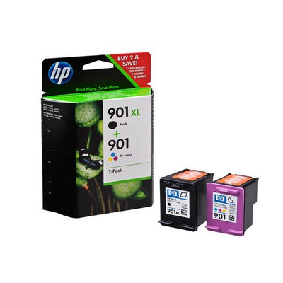 Foto principale Cartuccia originale Hp SD519AE Multipack 901XL/901 (Conf. da 2 pz.) NERO