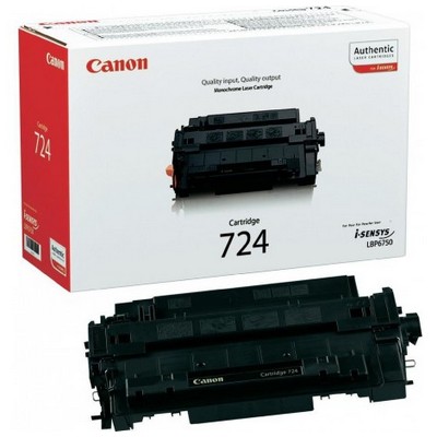 Foto principale Toner originale Canon 3481B002 724 NERO