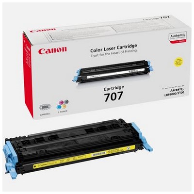 Foto principale Toner originale Canon 9421A004 707 GIALLO