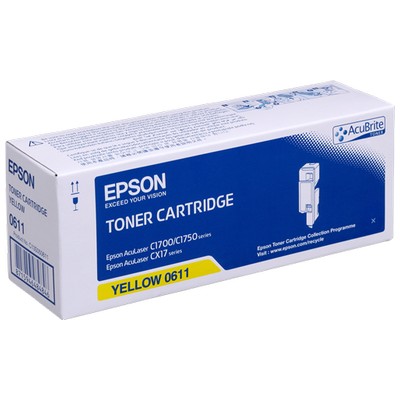 Foto principale Toner originale Epson C13S050611 0611 GIALLO