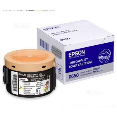 Foto principale Toner originale Epson C13S050651 0651 NERO