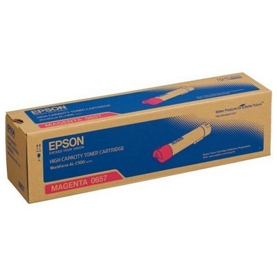 Foto principale Toner originale Epson C13S050657 0657 MAGENTA