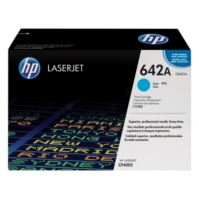 Foto principale Toner originale Hp CB401A 642A CIANO