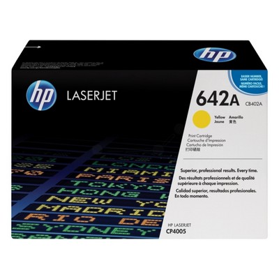 Foto principale Toner originale Hp CB402A 642A GIALLO