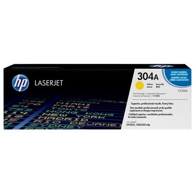 Foto principale Toner originale Hp CC532A 304A GIALLO