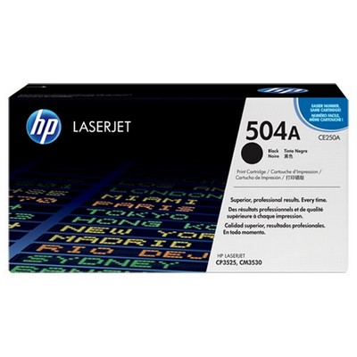 Foto principale Toner originale Hp CE250A 504A NERO