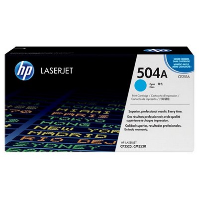 Foto principale Toner originale Hp CE251A 504A CIANO