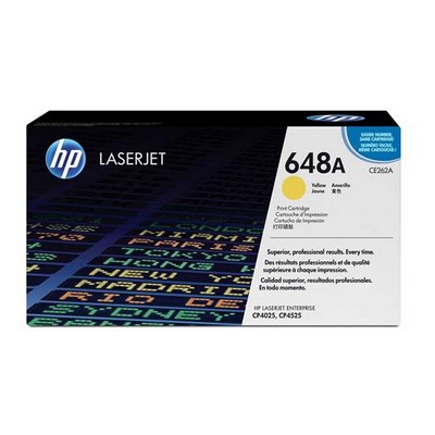 Foto principale Toner originale Hp CE262A 648A GIALLO