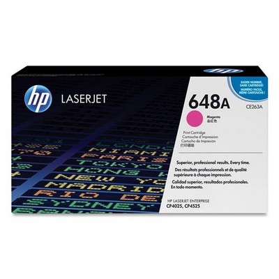 Foto principale Toner originale Hp CE263A 648A MAGENTA