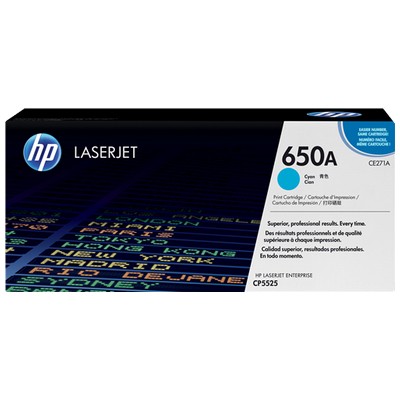 Foto principale Toner originale Hp CE271A 650A CIANO