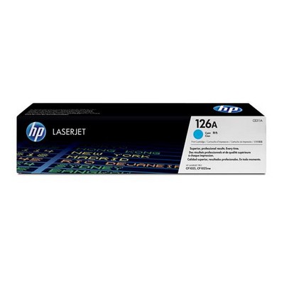 Foto principale Toner originale Hp CE311A 126A CIANO