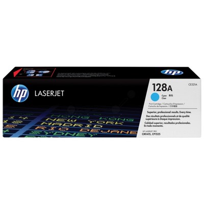 Foto principale Toner originale Hp CE321A 128A CIANO