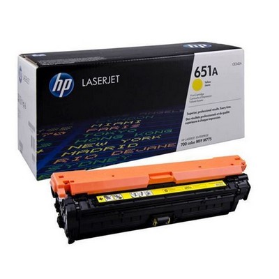 Foto principale Toner originale Hp CE342A 651A GIALLO