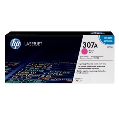 Foto principale Toner originale Hp CE743A 307A MAGENTA