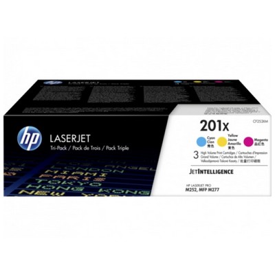 Foto principale Toner originale Hp CF253XM Multipack 201X (Conf. da 3 pz.) COLORE