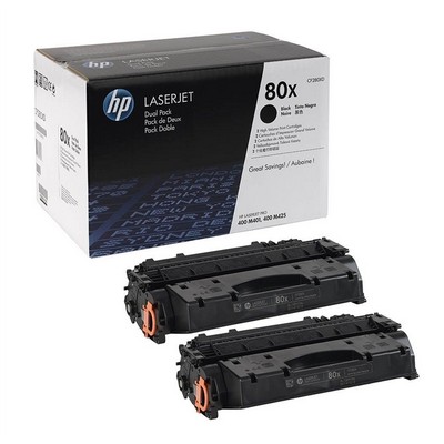 Foto principale Toner originale Hp CF280XD Multipack 80X (Conf. da 2 pz.) NERO