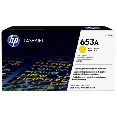 Foto principale Toner originale Hp CF322A 653A GIALLO