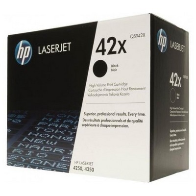 Foto principale Toner originale Hp Q5942X 42X NERO