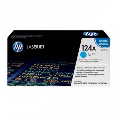 Foto principale Toner originale Hp Q6001A 124A CIANO