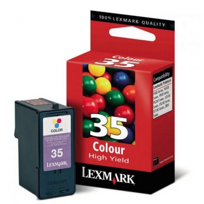 Foto principale Cartuccia originale Lexmark 18C0035E 35 COLORE