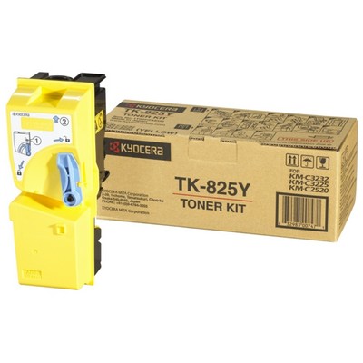 Foto principale Toner originale Kyocera-Mita 1T02FZAEU0 TK-825Y GIALLO