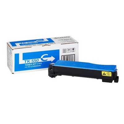 Foto principale Toner originale Kyocera-Mita 1T02HMCEU0 TK-550C CIANO