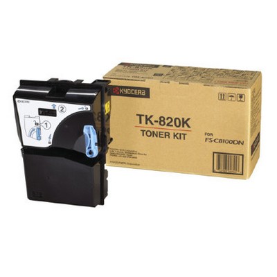 Foto principale Toner originale Kyocera-Mita 1T02HP0EU0 TK-820K NERO