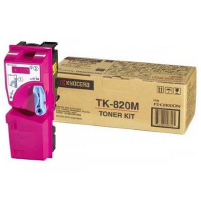 Foto principale Toner originale Kyocera-Mita 1T02HPBEU0 TK-820M MAGENTA