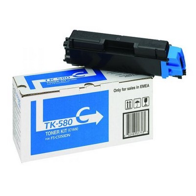 Foto principale Toner originale Kyocera-Mita 1T02KTCNL0 TK-580C CIANO