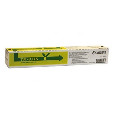 Foto principale Toner originale Kyocera-Mita 1T02MVANL0 TK-8315Y GIALLO