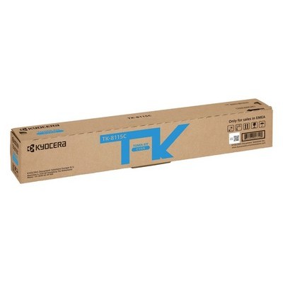 Foto principale Toner originale Kyocera-Mita 1T02P3CNL0 TK-8115C CIANO