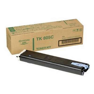 Foto principale Toner originale Kyocera-Mita 370AL510 TK-805C CIANO