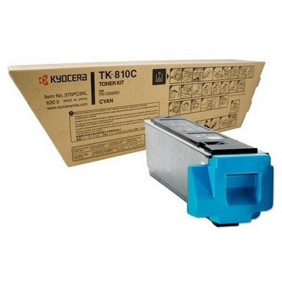 Foto principale Toner originale Kyocera-Mita 370PC5KL TK-810C CIANO