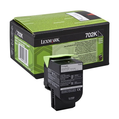 Foto principale Toner originale Lexmark 70C20K0 702K NERO